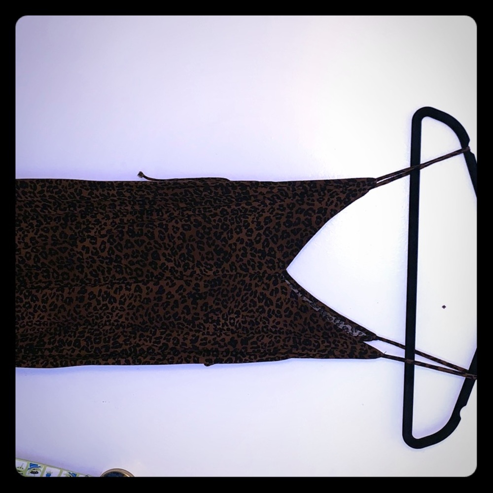 Cheetah Print Dress